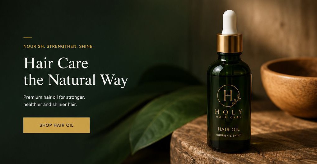 Holy Haircare — Hair Care the Natural Way